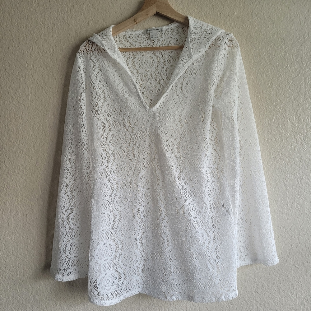 Boston Proper swim cover up size small